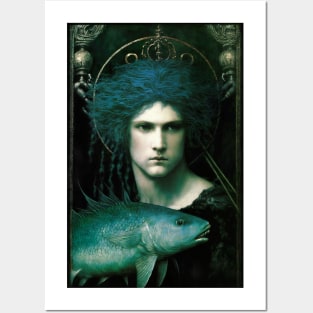 Pisces  - the Twelth sign of the Zodiac - The Fish Posters and Art